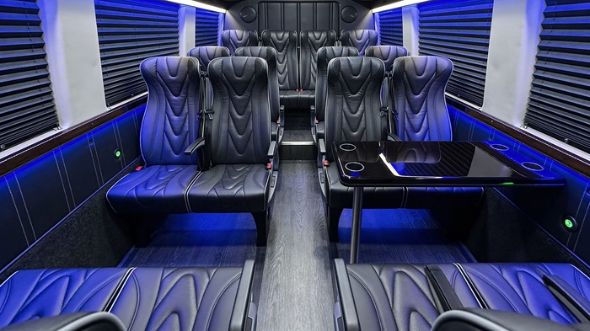 milwaukee 20 passenger sprinter van interior